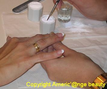 Ongles américains French permanente